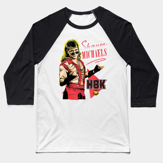 Shawn Michaels HBK Baseball T-Shirt by Holman